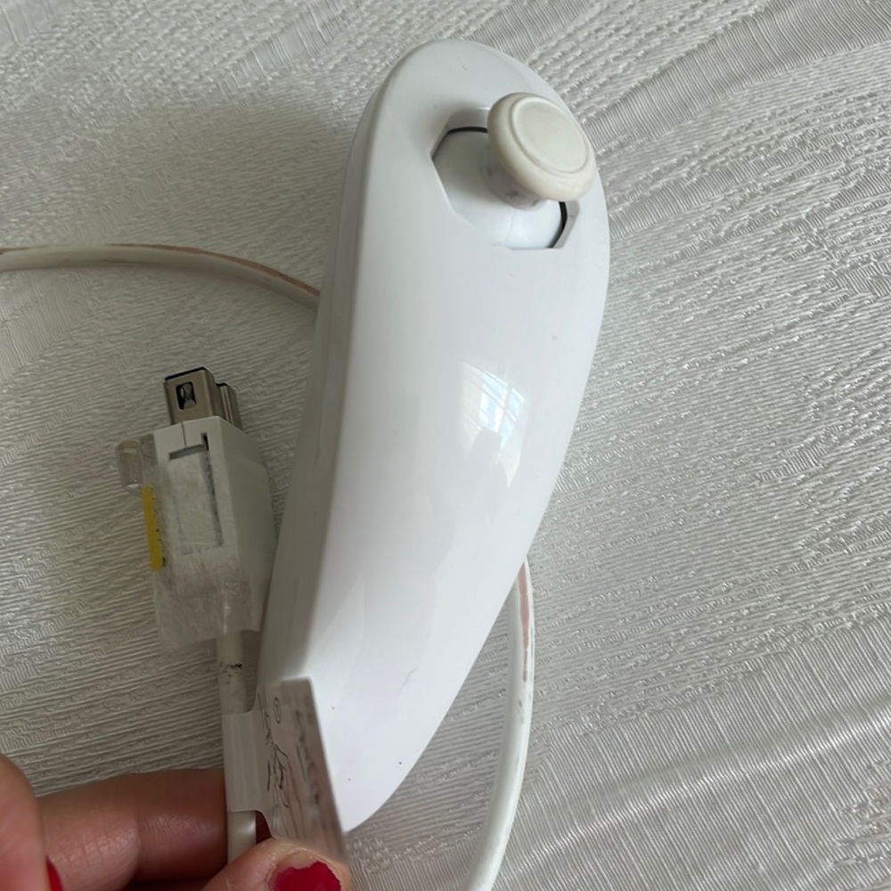 Replacement Nunchuk Controller for Wii White
